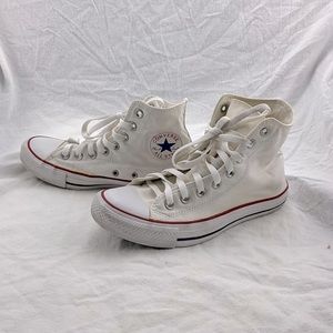 White High Top Converse